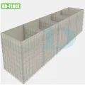 Welded Gabion Mesh Retaining Wall Bastion Defense Barriers